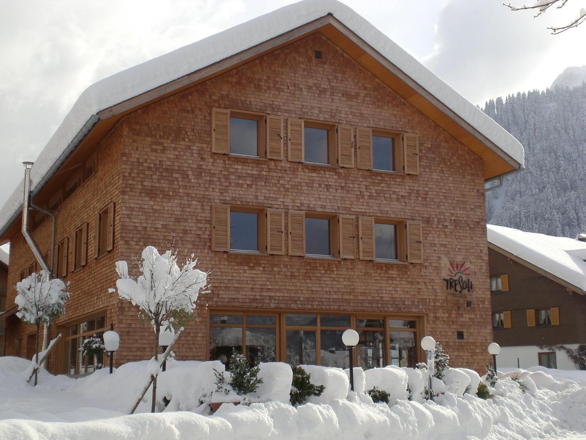 Tre Soli Appartements Restaurant ชอปเปอร์เนา ภายนอก รูปภาพ